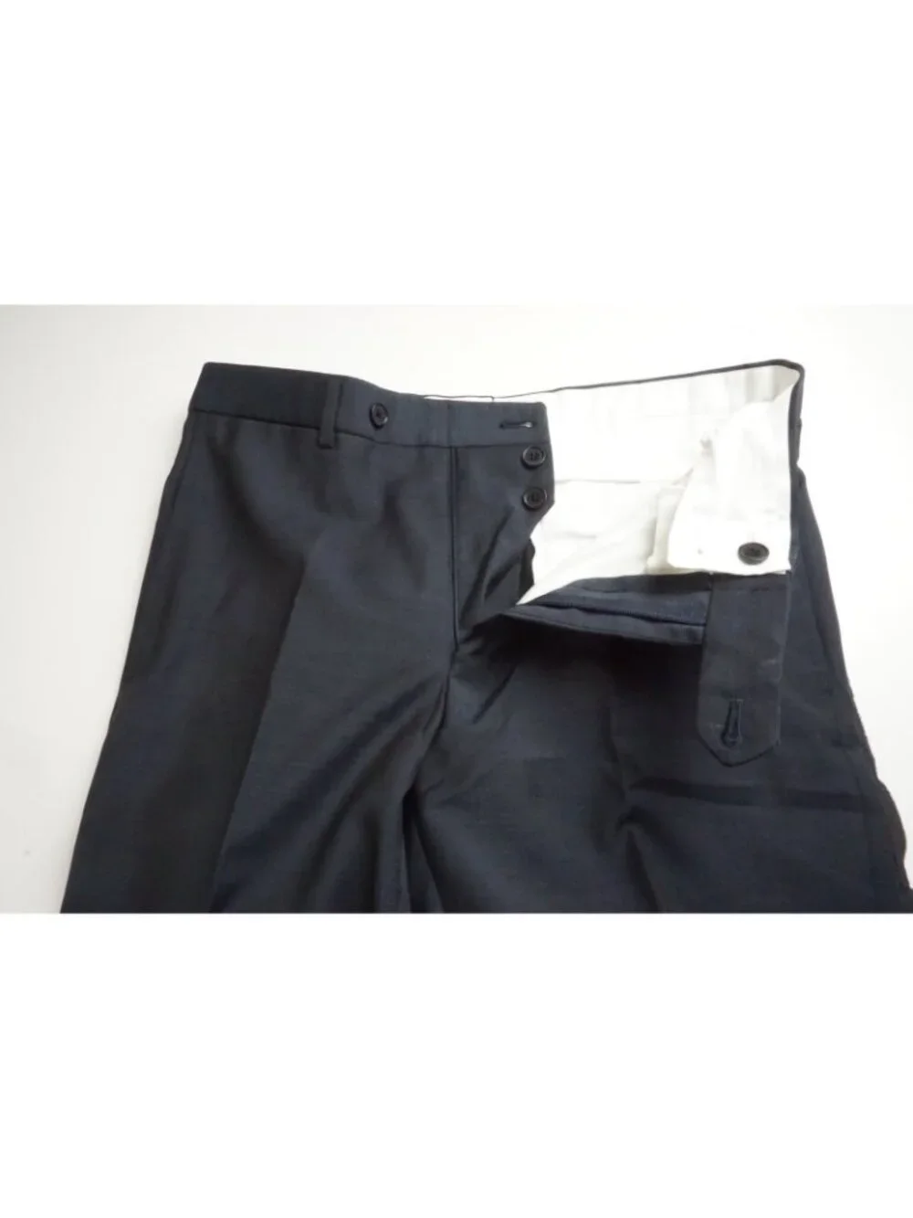 Sartoria Partenopea Blue 160s Wool 2 Pc Suit Jacket Pant 46EU 36 US NEW